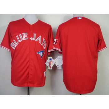 Toronto Blue Jays Blank Red Jersey