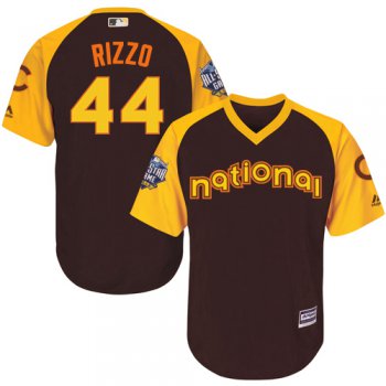Anthony Rizzo Brown 2016 MLB All-Star Jersey - Men's National League Chicago Cubs #44 Cool Base Game Collection