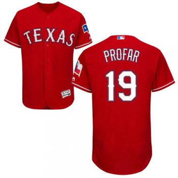 Texas Rangers #19 Jurickson Profar Red Flexbase Authentic Collection Stitched Baseball Jersey