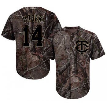 Minnesota Twins #14 Kent Hrbek Camo Realtree Collection Cool Base Stitched MLB Jersey