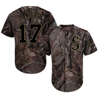Seattle Mariners #17 Mitch Haniger Camo Realtree Collection Cool Base Stitched MLB Jersey