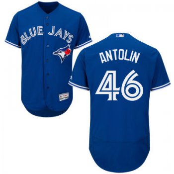 Men's Toronto Blue Jays #46 Dustin Antolin Royal Blue 2016 Flexbase Majestic Baseball Jersey