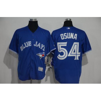 Men's Toronto Blue Jays #54 Roberto Osuna Blue 2016 Flexbase Majestic Baseball Jersey