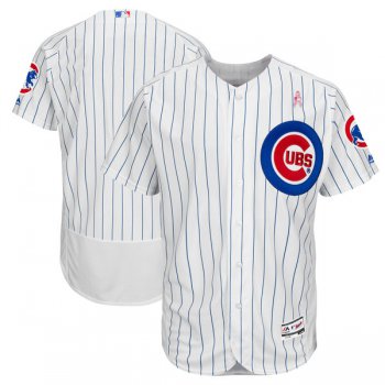 Chicago Cubs Blank White 2018 Mother's Day Flexbase Jersey