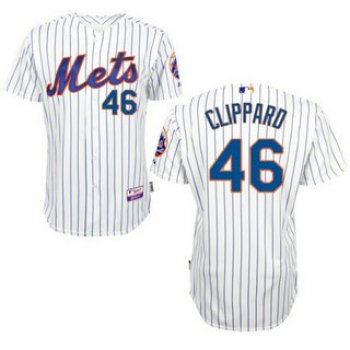 New York Mets #46 Tyler Clippard Home Authentic Cool Base Jersey