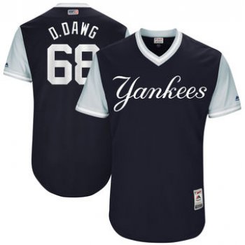 Men's New York Yankees Dellin Betances D. Dawg Majestic Navy 2017 Players Weekend Authentic Jersey