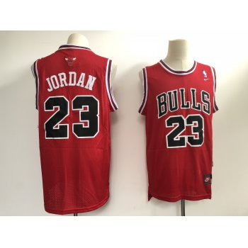 Men Chicago Bulls 23 Jordan Red Throwback 2021 Nike NBA Jersey