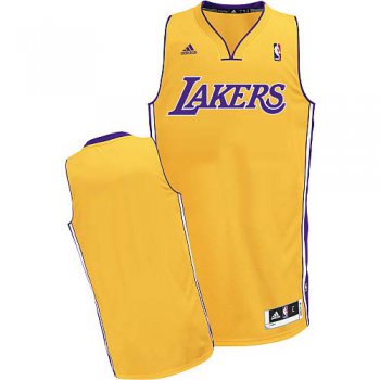 Los Angeles Lakers Blank Yellow Swingman Jersey