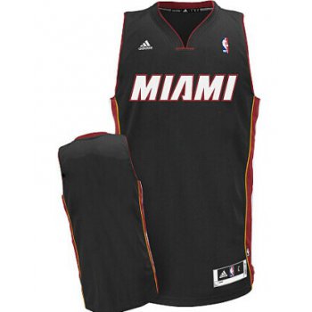 Miami Heat Blank 2013 Black Swingman Jersey