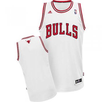 Chicago Bulls Blank White Swingman Jersey