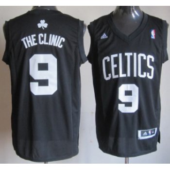 Boston Celtics #9 The Clinic Black Fashion Jersey