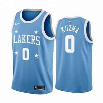 Nike Lakers #0 Kyle Kuzma Blue Minneapolis All-Star Classic NBA Jersey