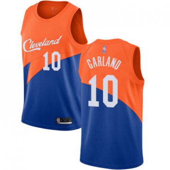 Cavaliers #10 Darius Garland Blue Basketball Swingman City Edition 2018-19 Jersey
