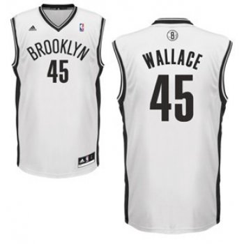 Brooklyn Nets #45 Gerald Wallace White Swingman Jersey