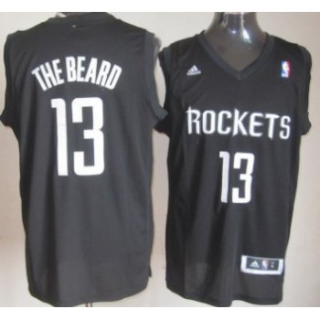 Houston Rockets #13 The Beard Black Fashion Jersey