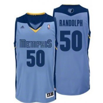 Memphis Grizzlies #50 Zach Randolph Light Blue Swingman Jersey