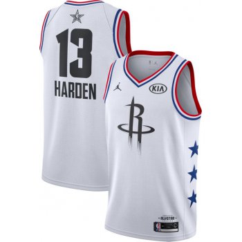 Jordan Men's 2019 NBA All-Star Game #13 James Harden White Dri-FIT Swingman Jersey