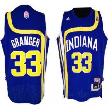 Indiana Pacers #33 Danny Granger ABA Hardwood Classic Swingman Blue Jersey