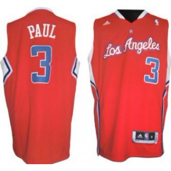 Los Angeles Clippers #3 Chris Paul Revolution 30 Swingman Red Jersey