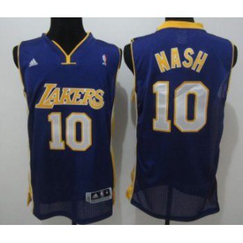 Los Angeles Lakers #10 Steve Nash Purple Swingman Jersey