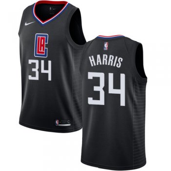 Nike Clippers #34 Tobias Harris Black NBA Swingman Statement Edition Jersey
