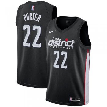 Nike Wizards #22 Otto Porter Black NBA Swingman City Edition Jersey