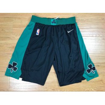 Boston Celtics Black Nike Authentic Shorts
