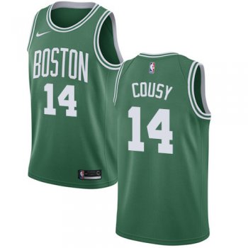 Nike Boston Celtics #14 Bob Cousy Green NBA Swingman Icon Edition Jersey
