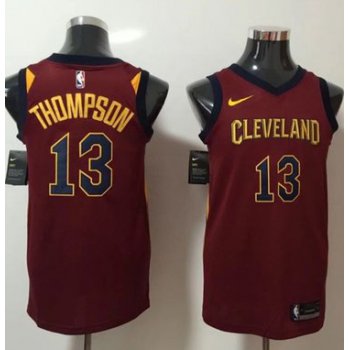Nike Cleveland Cavaliers #13 Tristan Thompson Red NBA Swingman Icon Edition Jersey