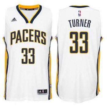 Indiana Pacers #33 Myles Turner 2014-15 New Swingman Home Jersey White