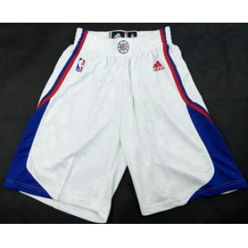 Men's Los Angeles Clippers White Swingman Shorts