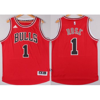 Chicago Bulls #1 Derrick Rose Revolution 30 Swingman 2014 New Red Jersey