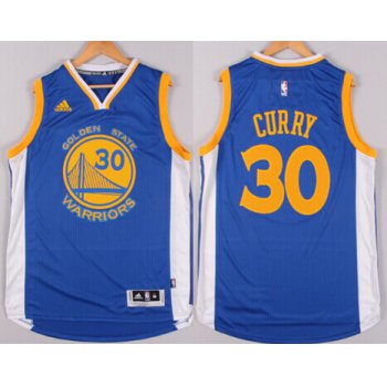 Golden State Warriors #30 Stephen Curry Revolution 30 Swingman 2014 New Blue Jersey