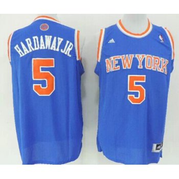 New York Knicks #5 Tim Hardaway Jr. Revolution 30 Swingman 2013 Blue Jersey