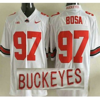 Ohio State Buckeyes #97 Joey Bosa White 2015 College Football Nike Limited Jersey