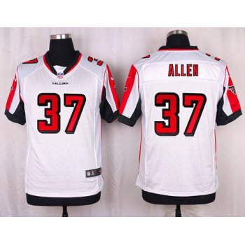 Men's Atlanta Falcons #37 Ricardo Allen White Road NFL Nike Elite Jersey