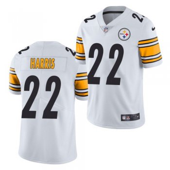 Men's Pittsburgh Steelers #22 Najee Harris White 2021 Limited Football Jersey