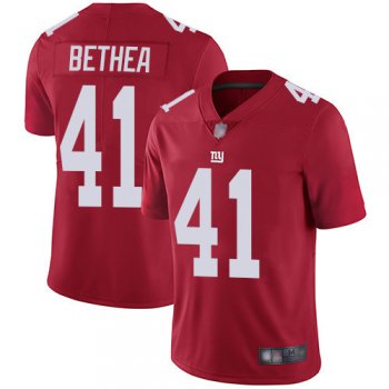 Giants #41 Antoine Bethea Red Alternate Men's Stitched Football Vapor Untouchable Limited Jersey