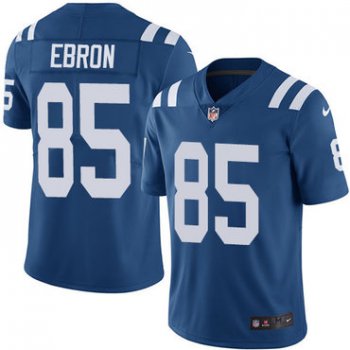 Nike Indianapolis Colts #85 Eric Ebron Royal Blue Team Color Men's Stitched NFL Vapor Untouchable Limited Jersey