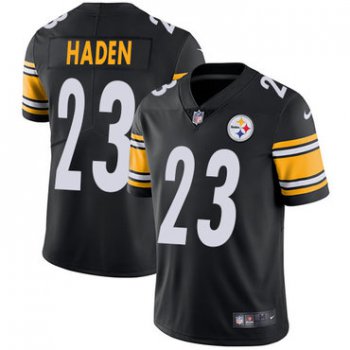 Nike Pittsburgh Steelers #23 Joe Haden Black Team Color Men's Stitched NFL Vapor Untouchable Limited Jersey