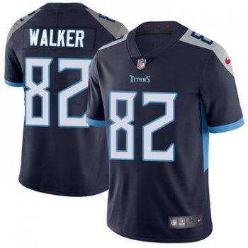 Nike Tennessee Titans #82 Delanie Walker Navy Blue Alternate Men's Stitched NFL Vapor Untouchable Limited Jersey