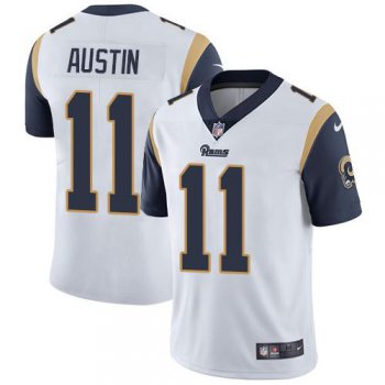 Nike Los Angeles Rams #11 Tavon Austin White Men's Stitched NFL Vapor Untouchable Limited Jersey