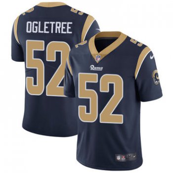Nike Los Angeles Rams #52 Alec Ogletree Navy Blue Team Color Men's Stitched NFL Vapor Untouchable Limited Jersey