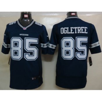 Nike Dallas Cowboys #85 Kevin Ogletree Blue Limited Jersey
