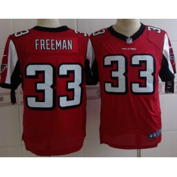 Nike Atlanta Falcons #33 Devonta Freeman Red Elite Jersey