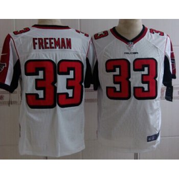 Nike Atlanta Falcons #33 Devonta Freeman White Elite Jersey