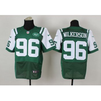 Nike New York Jets #96 Muhammad Wilkerson Green Elite Jersey