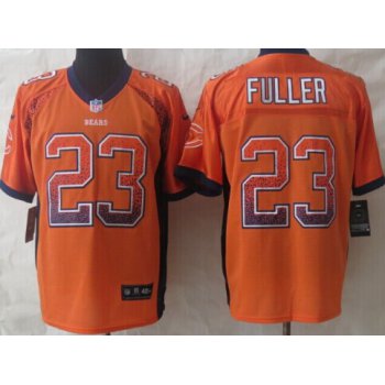 Nike Chicago Bears #23 Kyle Fuller Drift Fashion Orange Elite Jersey