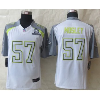 Nike Team Carter #57 C.J. Mosley 2015 Pro Bowl White Elite Jersey