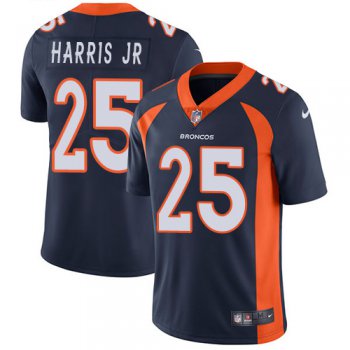 Nike Denver Broncos #25 Chris Harris Jr Navy Blue Alternate Men's Stitched NFL Vapor Untouchable Limited Jersey